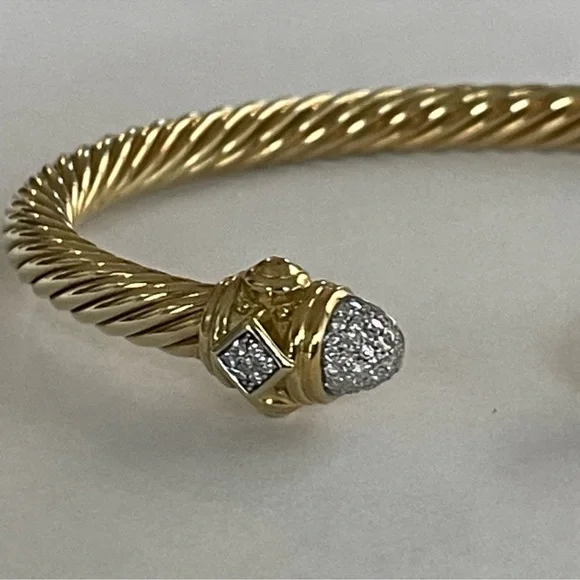 David Yurman gold bracelet - Picture 5 of 14